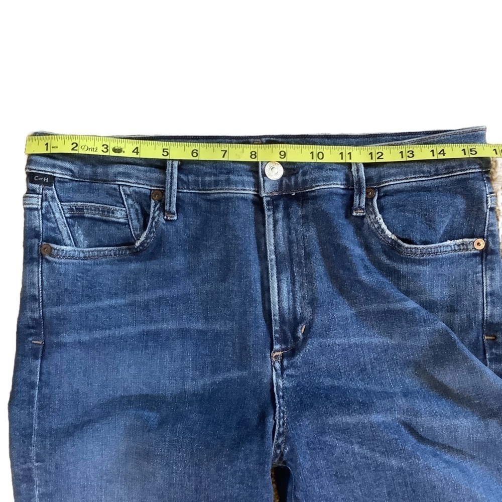 Citizens of Humanity Emerson Slim Fit Boyfriend Jeans Size 32 Distressed - Picture 9 of 12